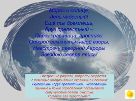А.С. Пушкин стихотворение «Зимнее утро», слайд 4