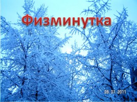 Русский язык 3 класс «Зима», слайд 17