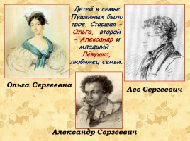 Мой любимый писатель Александр Сергеевич Пушкин 1799-1837 гг., слайд 5