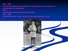 Лев Николаевич Толстой, слайд 21