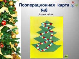 Конспект занятия по аппликации «Новогодняя ёлочка» в подготовительной группе для детей с ЗПР, слайд 15