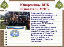 Программа военно-патриотического клуба «Спасатель МЧС», слайд 10