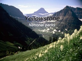 Yellowstone - National parks, слайд 1