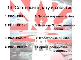 Контрольная работа «Россия в ХХ веке», слайд 15