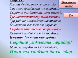 Нравственное падение народа в рассказе Сека Гадива «Арагуийы Ерыстау æлдар» - Адӕмы удварны моралон ӕгъдаусӕфт Гӕдиаты Секъайы радзырд «Арагуийы Ерыстау æлдар»-ы, слайд 6