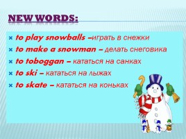 Speaking about seasons and the weather, слайд 2