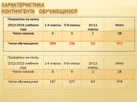 Публичный доклад 2013-2014 уч. год, слайд 8