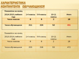 Публичный доклад 2014-2015 уч. год, слайд 8