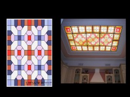 Витраж - изображения из цветного стекла - Роспись по стеклу цветными красками, слайд 6