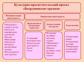 Всероссийский культурно-просветительский проект «Бахрушинские кружки», слайд 11