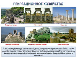 Gриродные ресурсы и условия, население и Хозяйство Крыма, слайд 19