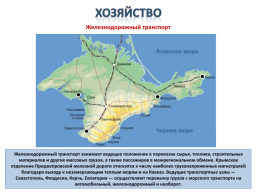 Gриродные ресурсы и условия, население и Хозяйство Крыма, слайд 47