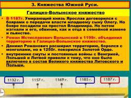 Начало удельного периода. Княжества Южной Руси., слайд 19