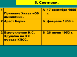 «Оттепель» смена политического режима, слайд 29