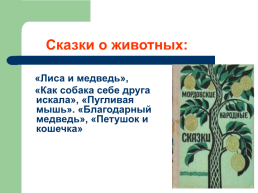 Тема исследования: «Мордовская народная сказка как культурное наследие Мордовского народа», слайд 10