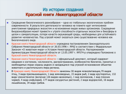 По страницам красной книги Нижегородской области, слайд 2