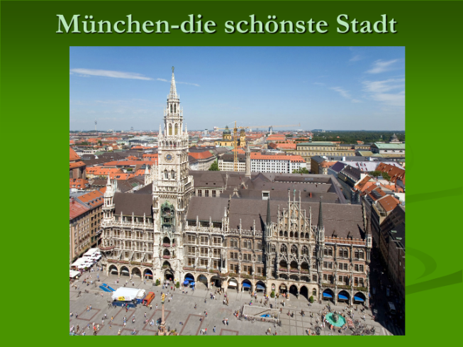 München-die schönste stadt