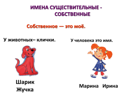 Русский язык. 2 Класс. Имя существительное, слайд 5