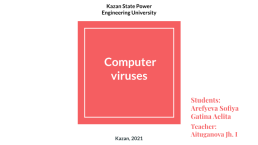 Computer viruses