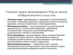 Развитие универсальных учебных действий, с помощью участия в конкурсах по изобразительному искусству, слайд 7