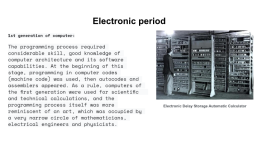 The history of computing technology, слайд 7