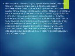 Фашистские концлагеря- машина смерти.. Посвящается всем людям,павшим мучительной смертью….., слайд 10