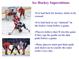 Sporting superstitions. Made by burmistrov artyom form 6 davydovskaya school, слайд 8