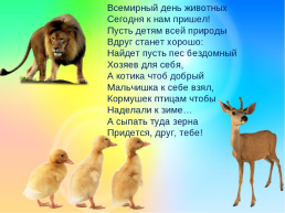 Всемирный день животных, слайд 4