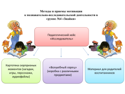 Формирование мотивации и поддержка детской инициативы к поисково-исследовательской деятельности дошкольников, слайд 3