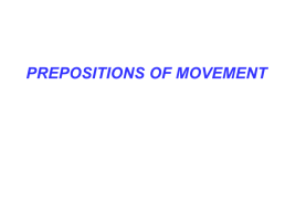 Prepositions of movement, слайд 1