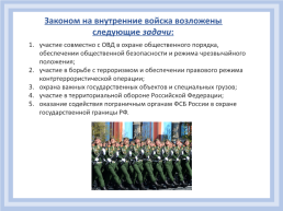 Задачи внутренних войск в МВД, слайд 3