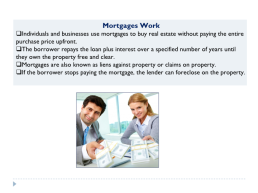 Mortgage, слайд 3