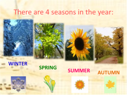 Seasons and weather, слайд 2