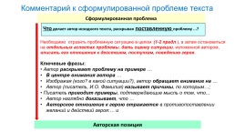 Готовимся к ЕГЭ по русскому языку часть «с»: комментарий к проблеме, слайд 11