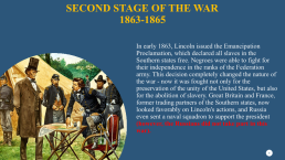 The United States of America the civil war, слайд 8