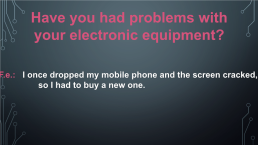 Electronic equipment & problems, слайд 10
