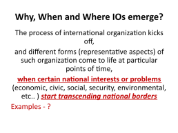 Lecture 1 introduction to international organizations, слайд 16