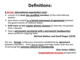Lecture 1 introduction to international organizations, слайд 19