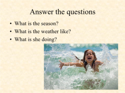 The weather and seasons, слайд 16