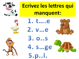Урок французского языка в 5-м классе по теме Животные, слайд 15