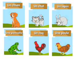 Урок французского языка в 5-м классе по теме Животные, слайд 2