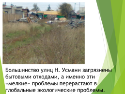 Экологические проблемы села Новая Усмань, слайд 13