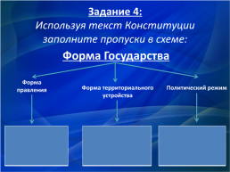 Разработка урока по теме Конституция Российской Федерации, слайд 12