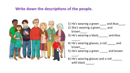Урок английского языка в 4-м классе по теме Clothes., слайд 6