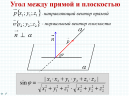 Метод координат при решении стереометрических задач. 11-й класс, слайд 6