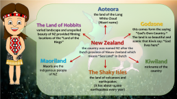 Aotearoa – the Land of the Long White Cloud. (Аотеароа – Земля Длинного Белого Облака), слайд 5