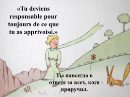 Внеклассное мероприятие по французскому языку “Antoine de Saint-Exupéry et son œuvre”, слайд 24