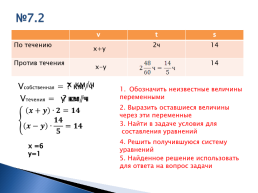 Урок по теме Решение задач с помощью систем уравнений, слайд 3