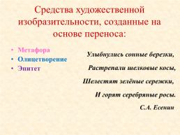 Прямое и переносное значение слова, слайд 33