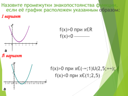 Квадратичная функция, ее график и свойства, слайд 25